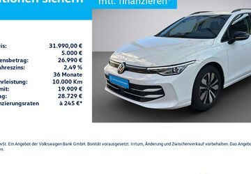 VW Golf 19.800 km 31.990 &euro; Schwerin 19057
