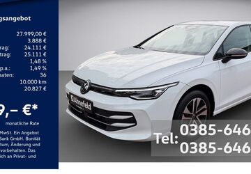 VW Golf 13.500 km 27.999 &euro; Schwerin 19061