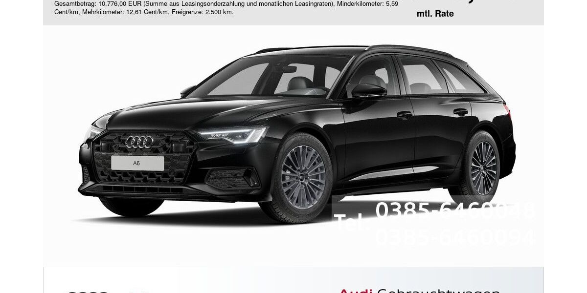 Audi A6 17.000 km 49.990 &euro; Schwerin 19061