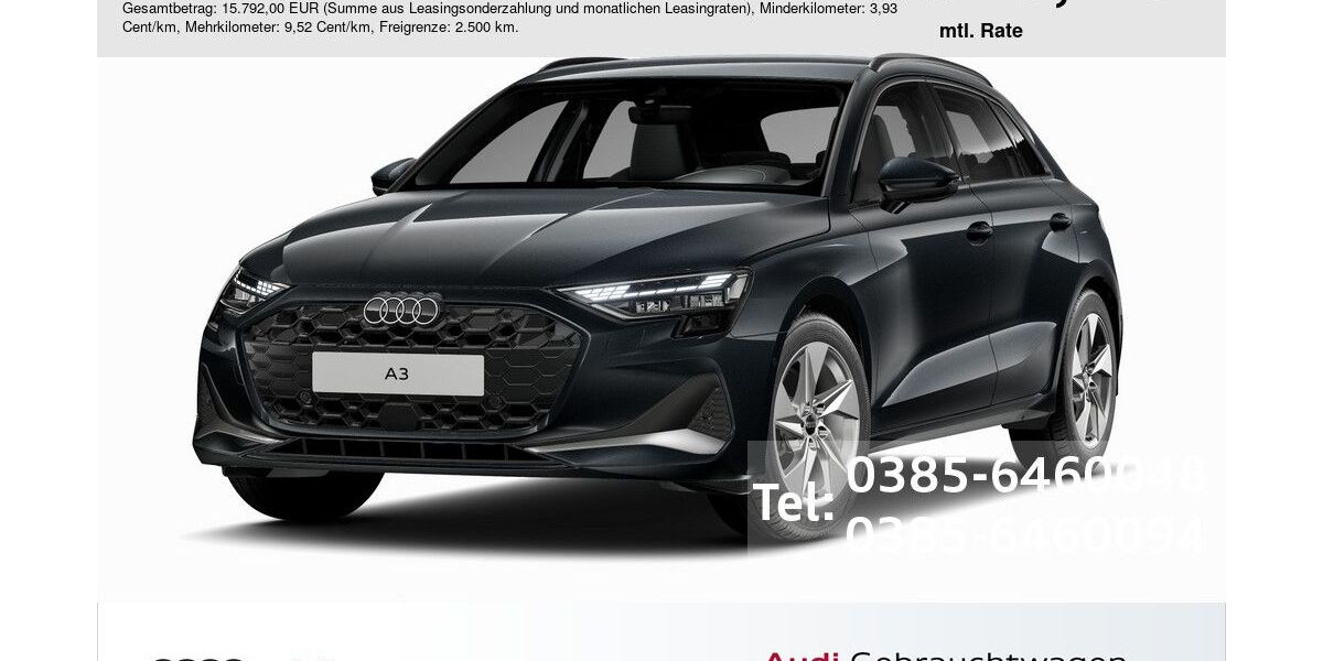 Audi A3 13.900 km 35.490 &euro; Schwerin 19061