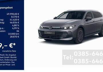 VW Passat 2.500 km 49.990 &euro; Schwerin 19061