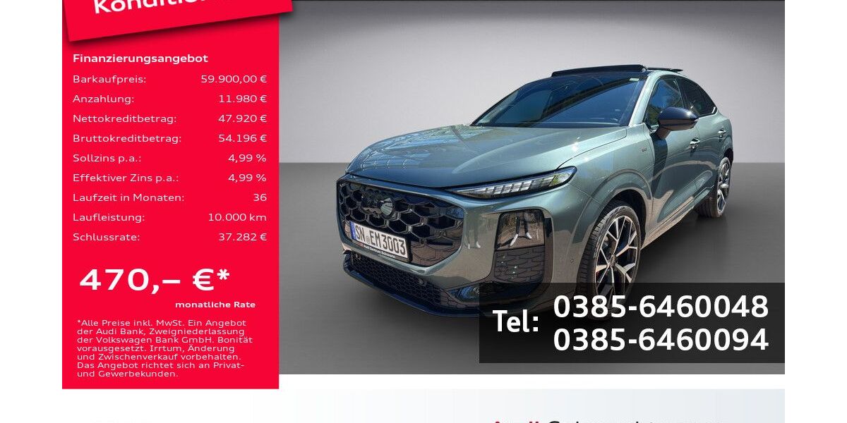 Audi Q3 4.000 km 59.900 &euro; Schwerin 19061