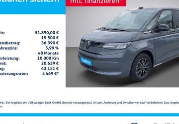 VW T7 Multivan 32.000 km 51.890 &euro; Schwerin 19057